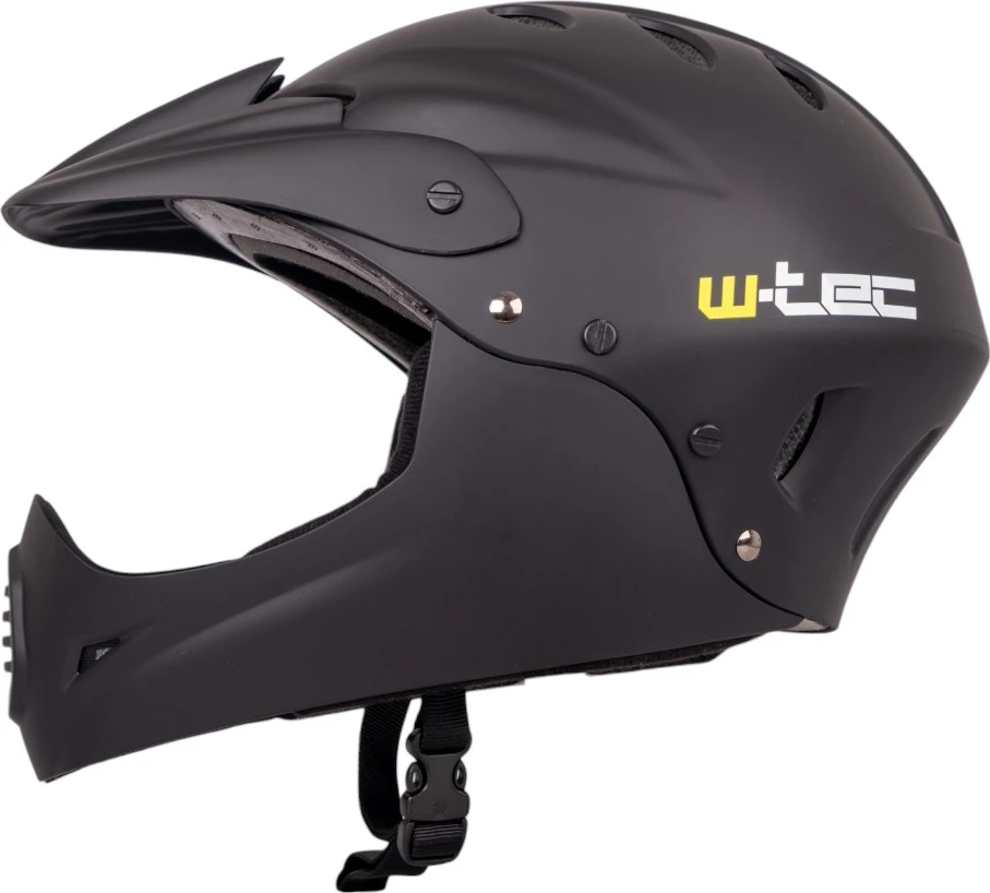 "Downhill" šalmas W-TEC Campanero Matte Juodas
