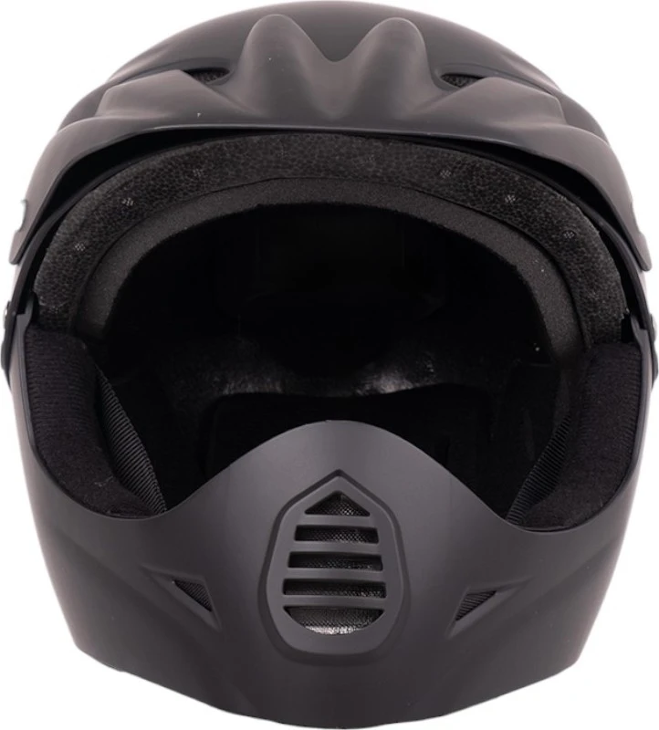 "Downhill" šalmas W-TEC Campanero Matte Juodas