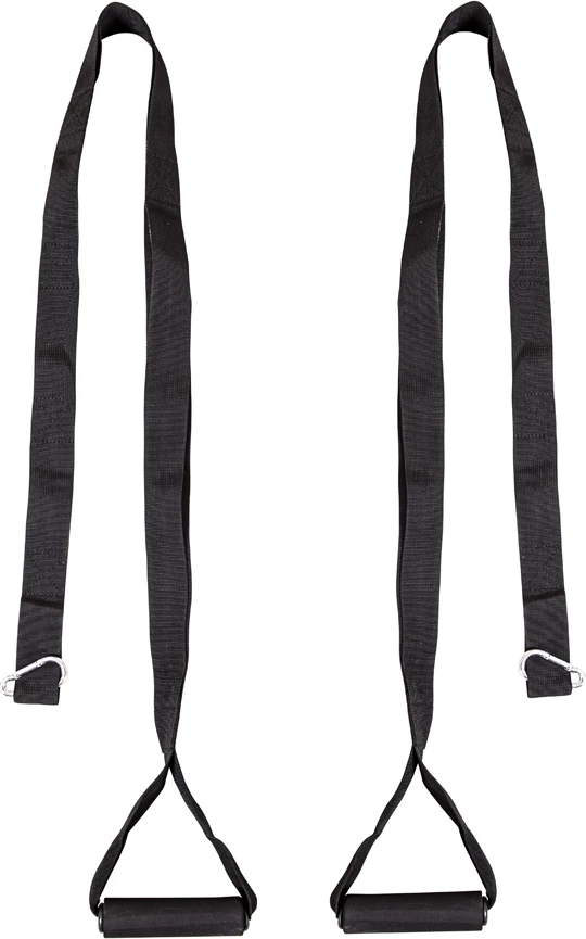 Durų staktos skersinis / lygiagretės su treniruočių diržais inSPORTline HR5004 70–92cm (iki 200kg)