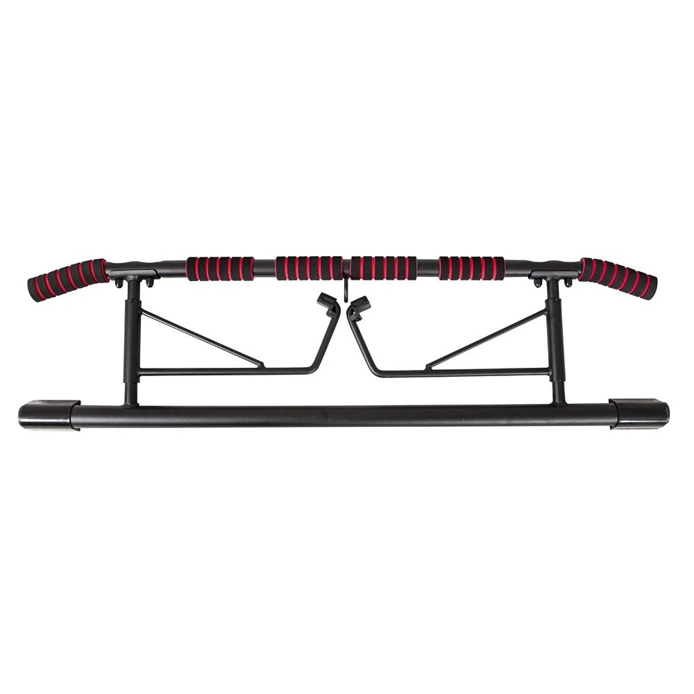 Durų staktos skersinis su treniruočių diržais inSPORTline HR5003 70–92cm (iki 200kg)