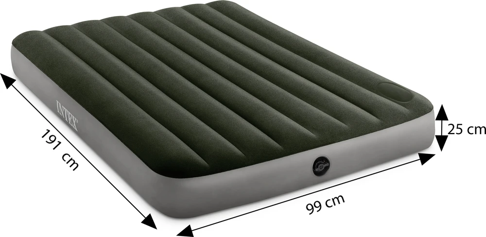 Pripučiamas čiužinys su pompa 191 x 99 x 25 cm INTEX 64761