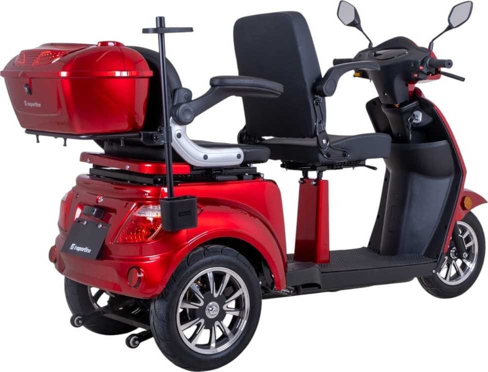 Dviejų asmenų triratis elektrinis paspirtukas inSPORTline Zorica Duo