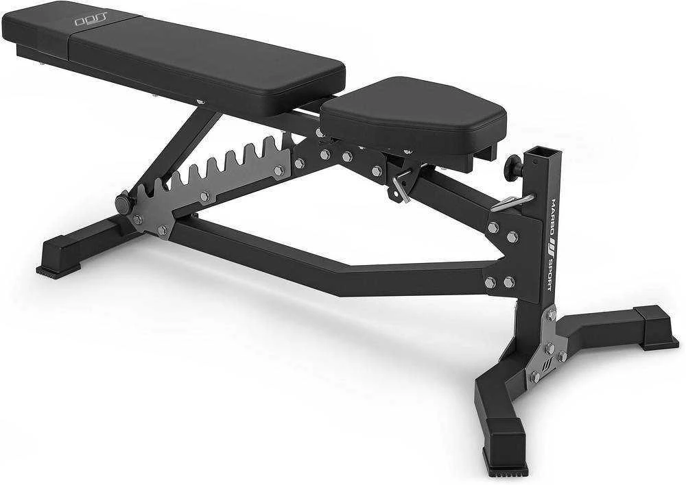 Reguliuojamas dvipusis treniruočių suolas Marbo Sport MS-L102 2.0