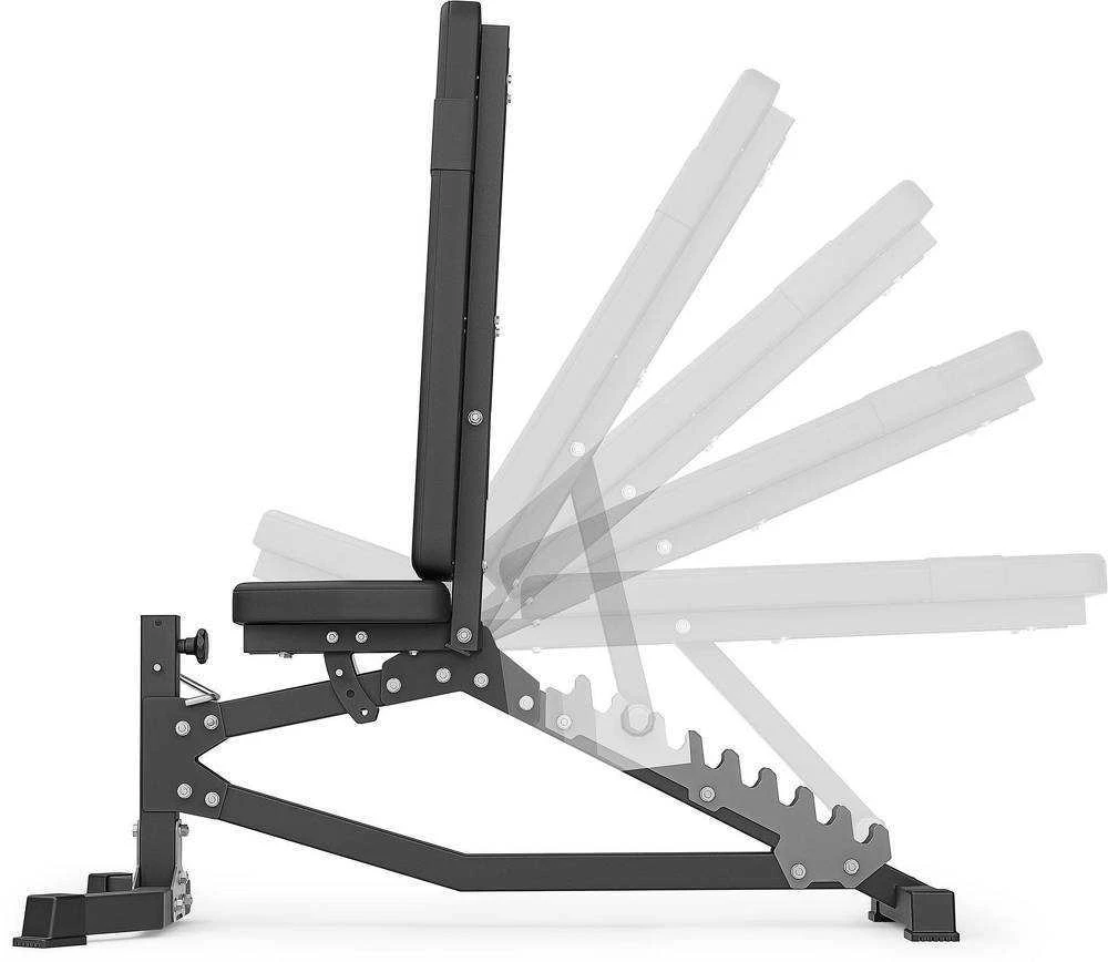 Reguliuojamas dvipusis treniruočių suolas Marbo Sport MS-L102 2.0