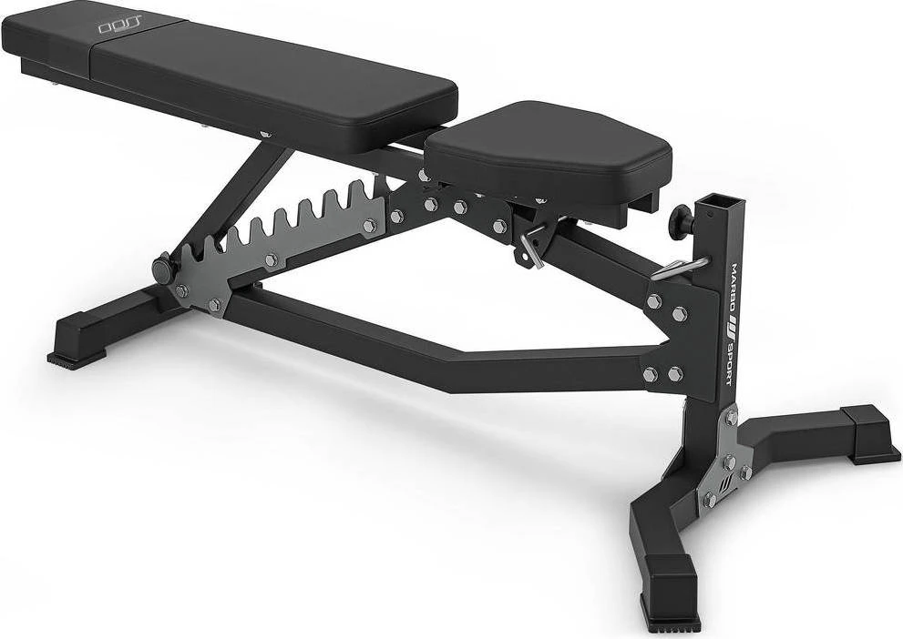 Reguliuojamas dvipusis treniruočių suolas Marbo Sport MS-L102 2.0