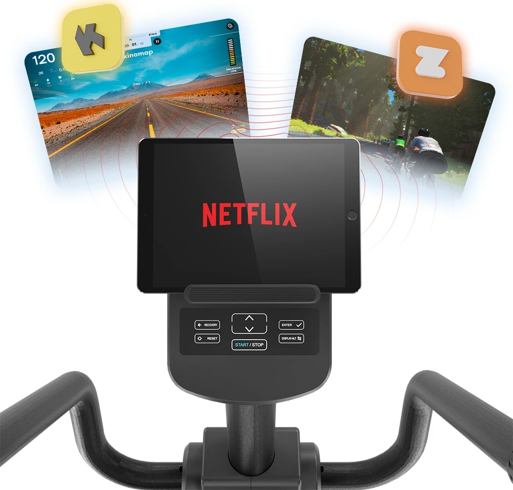 Horizontalus dviratis treniruoklis inSPORTline ZenSeat 100
