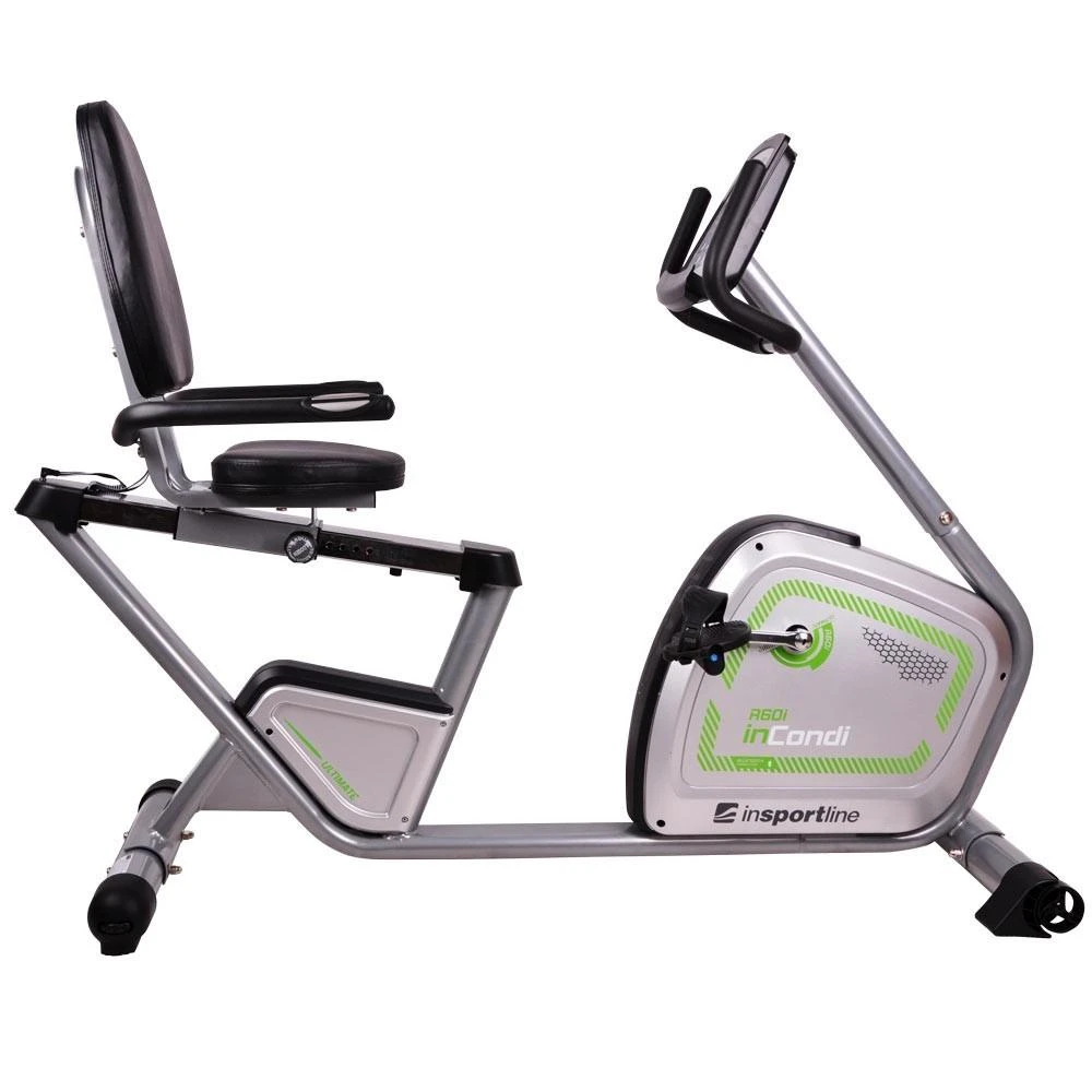 Horizontalus dviratis treniruoklis inSPORTline inCondi R60i (iki 150kg, smagr. 9kg)