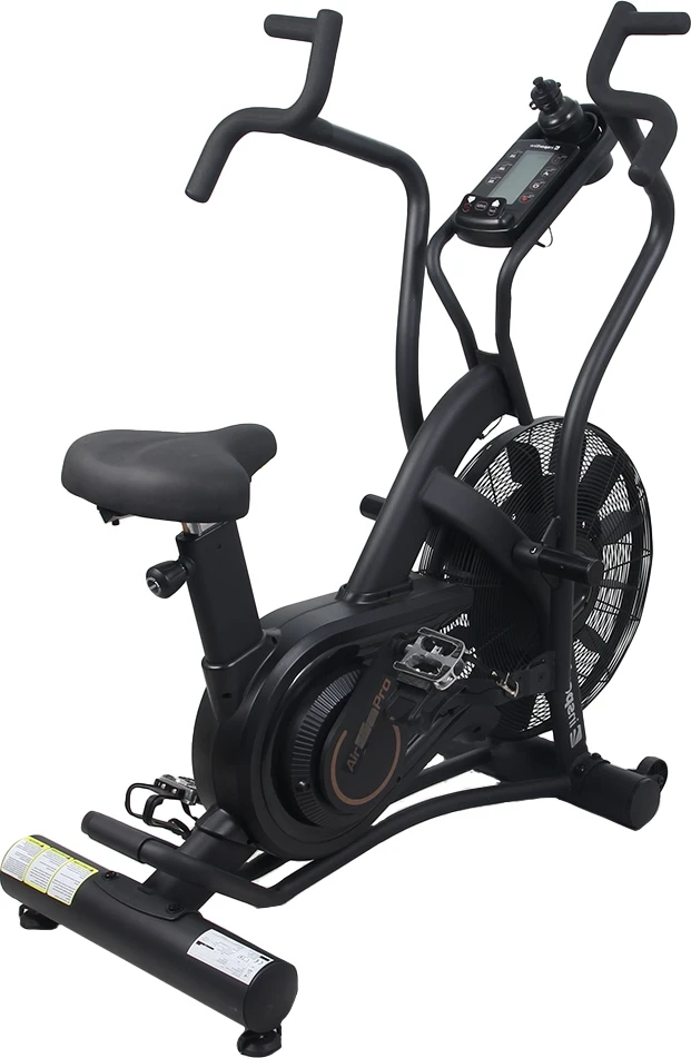 Dviratis treniruoklis su oro pasipriešinimu inSPORTline Airbike PRO (iki 160kg, smagr. 4.8kg)