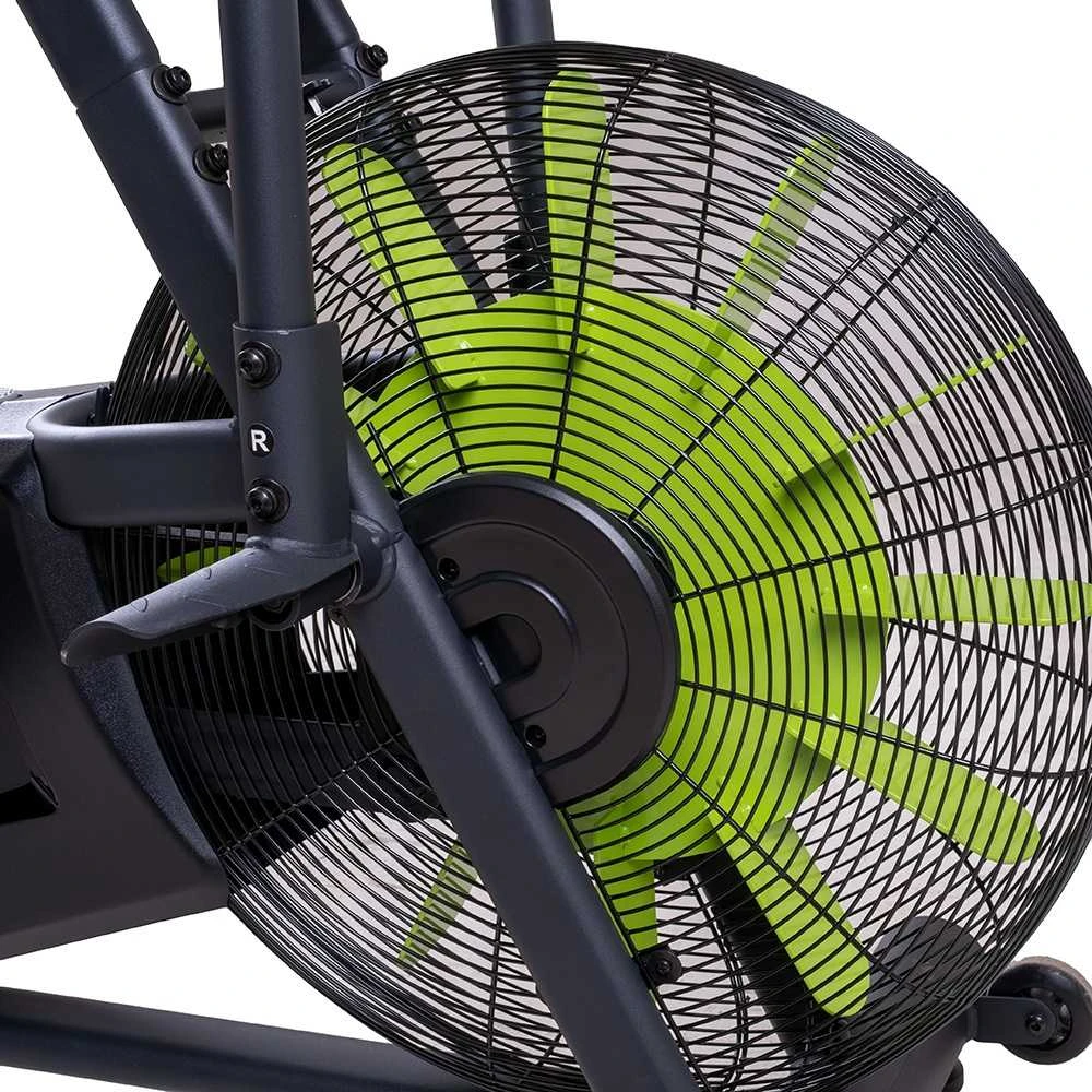 Dviratis treniruoklis su oro pasipriešinimu inSPORTline Airbike Lite (iki 135kg, smagr. 4.6kg)
