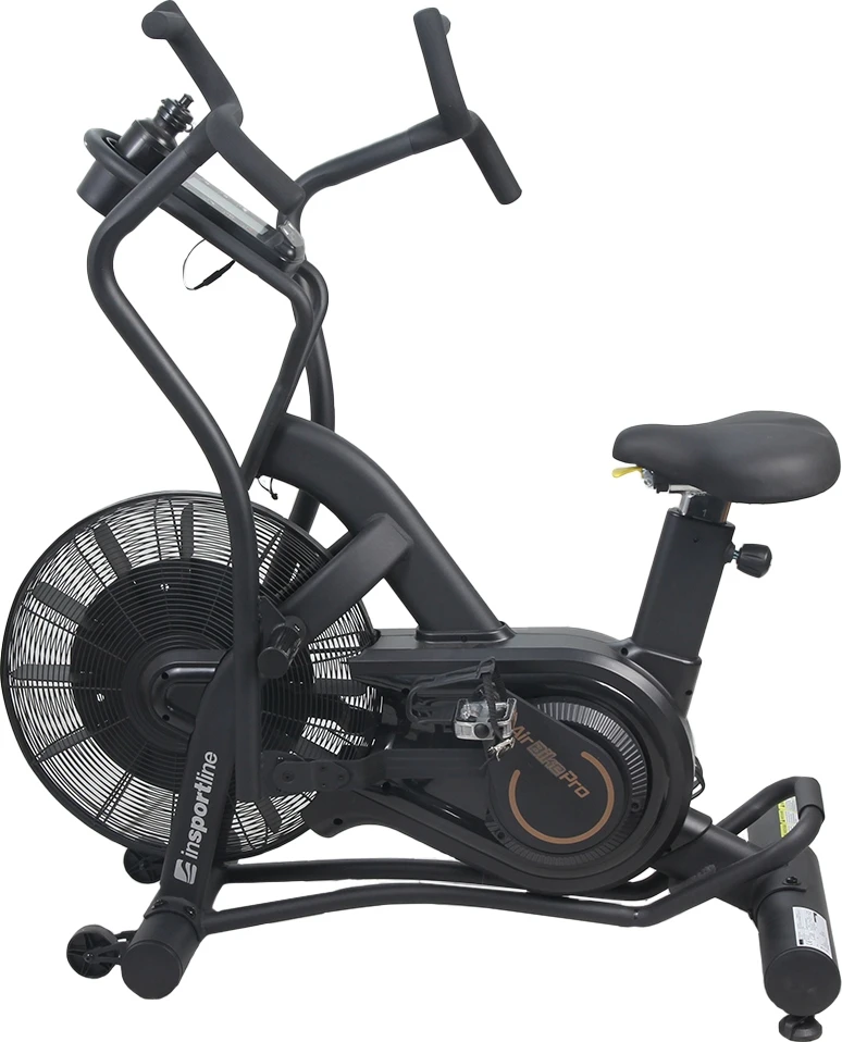 Dviratis treniruoklis su oro pasipriešinimu inSPORTline Airbike PRO (iki 160kg, smagr. 4.8kg)