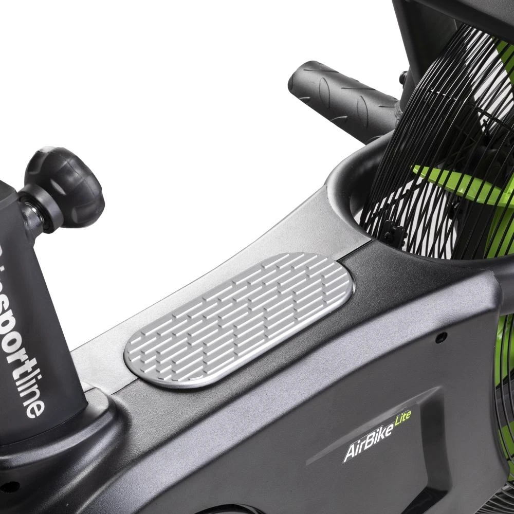 Dviratis treniruoklis su oro pasipriešinimu inSPORTline Airbike Lite (iki 135kg, smagr. 4.6kg)