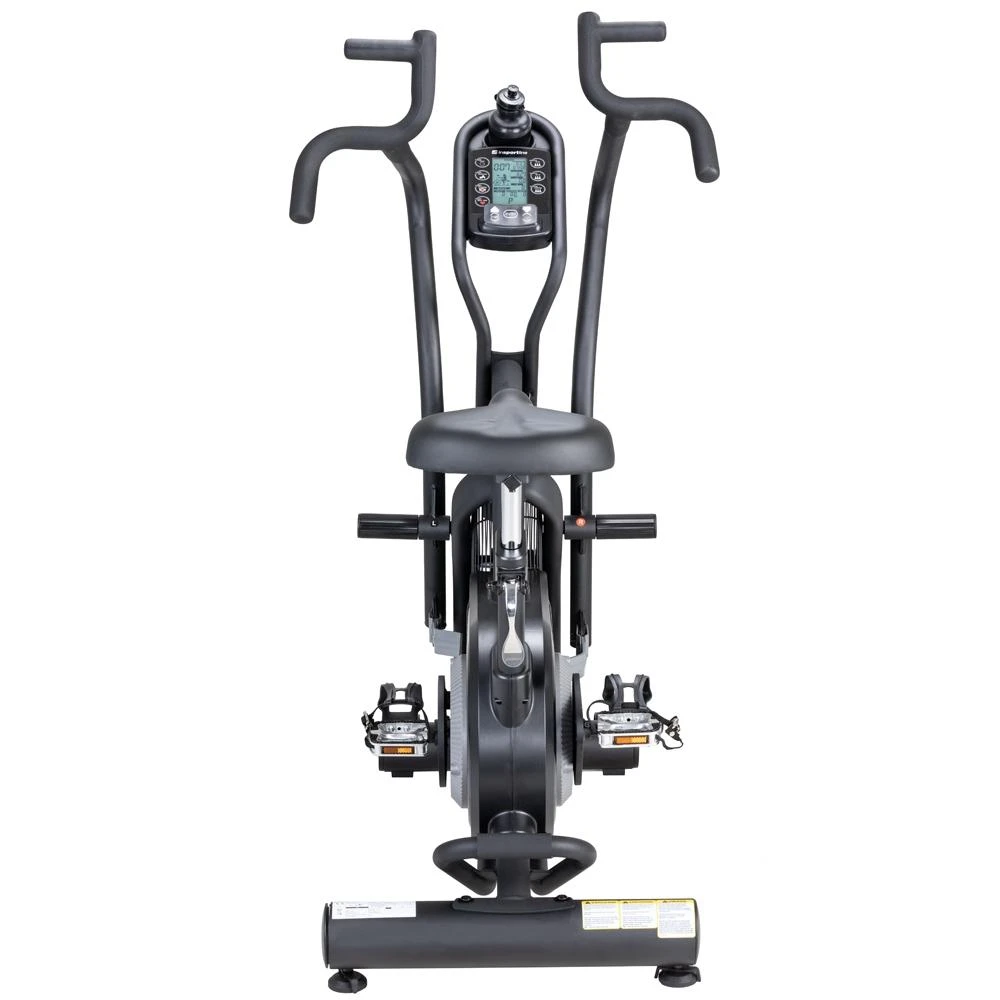 Dviratis treniruoklis su oro pasipriešinimu inSPORTline Airbike PRO (iki 160kg, smagr. 4.8kg)