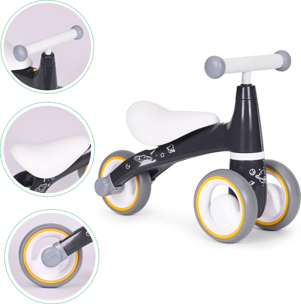 Vaikiškas triratukas EVA ratais „Cosmic" ECOTOYS