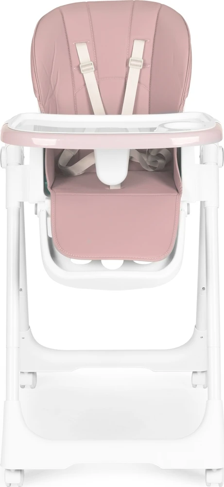 Ecotoys Maitinimo kėdės aukščio reguliavimas eko odos dirželiais dvigubas padėklas