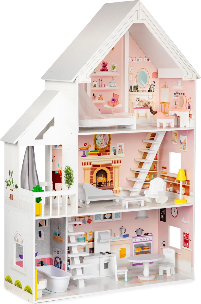Medinis lėlių namelis XXL Powder Residence ECOTOYS