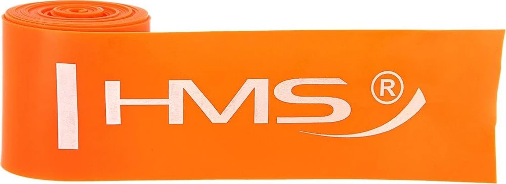 Elastinė guminė mankštos juosta HMS FB02, oranžinė