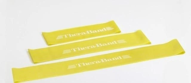 Elastinės juostos kilpa Thera-Band, geltona