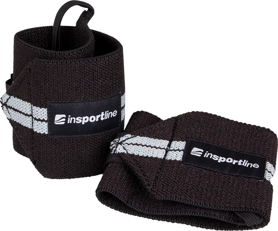 Elastiniai bintai riešams inSPORTline Wristwrap 30x8cm
