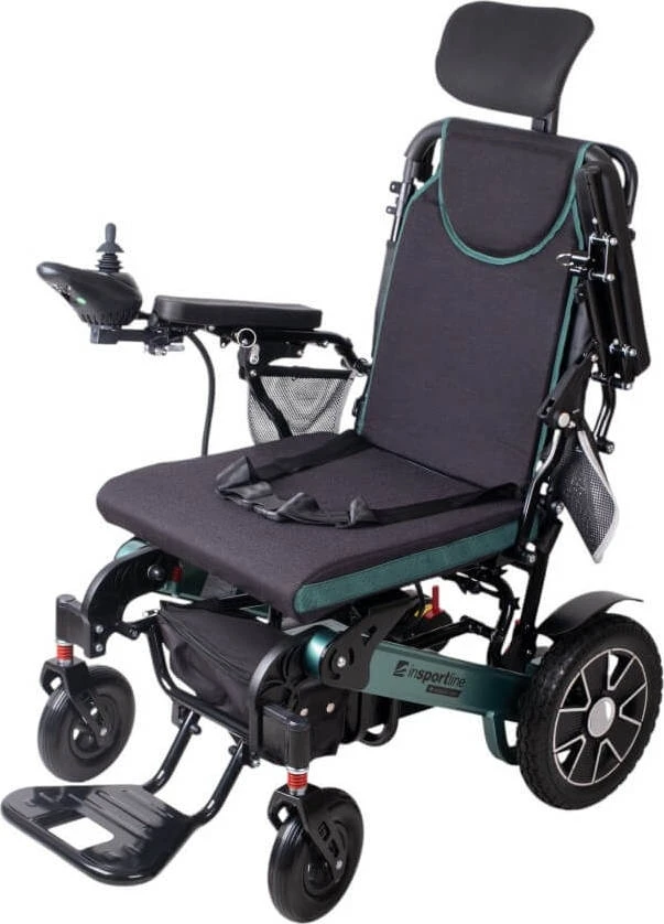 Electric Wheelchair inSPORTline Hawkie Evo II w/ Adjustable Backrest 700 W