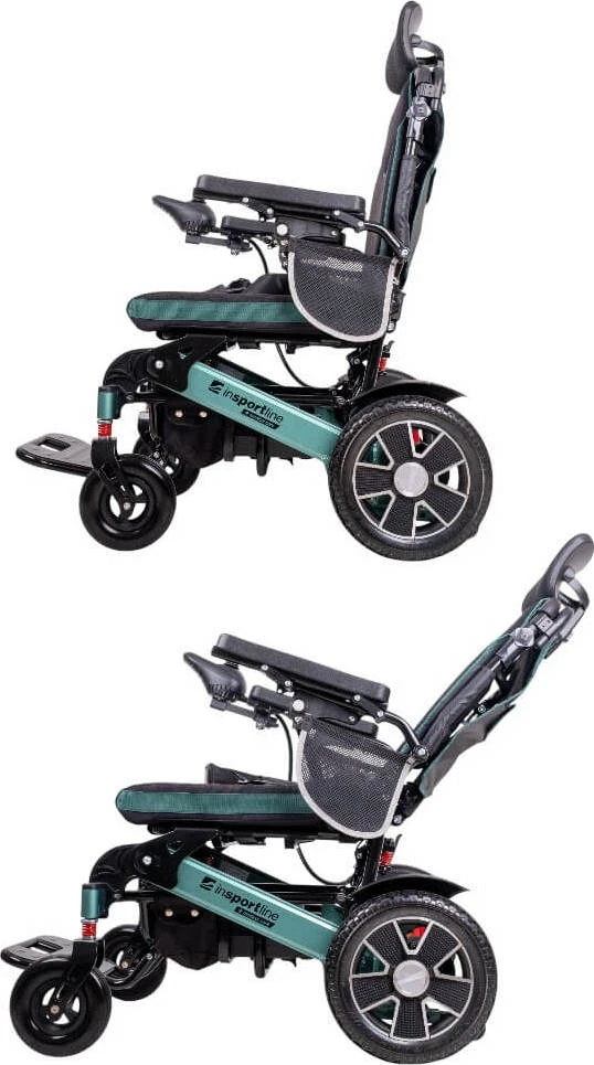 Electric Wheelchair inSPORTline Hawkie Evo II w/ Adjustable Backrest 700 W