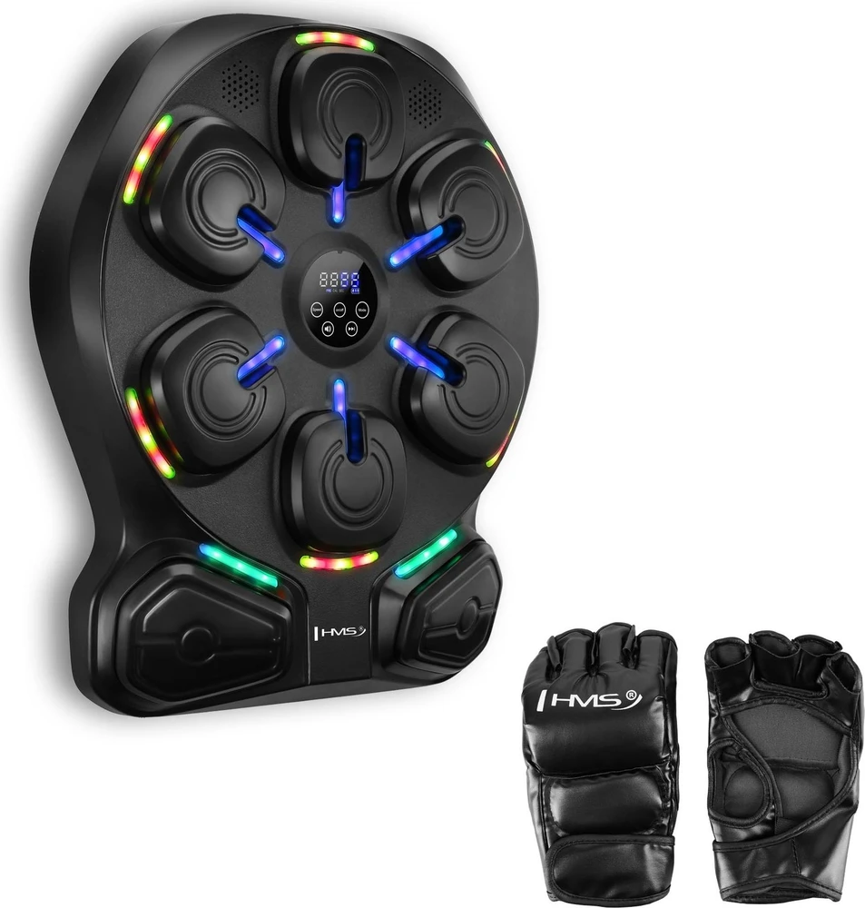 Elektroninis bokso taikinys su Bluetooth, muzika ir pirštinėmis TB13 HMS