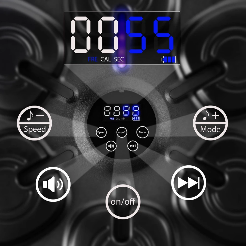 Elektroninis bokso taikinys su Bluetooth, muzika ir pirštinėmis TB13 HMS
