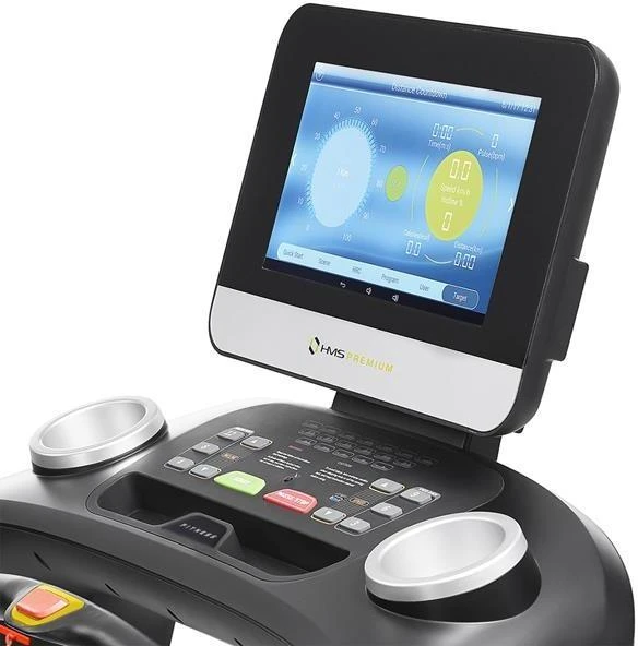Elektrinis bėgimo takelis HMS Premium BE6000 pusiau komerciniam naudojimui