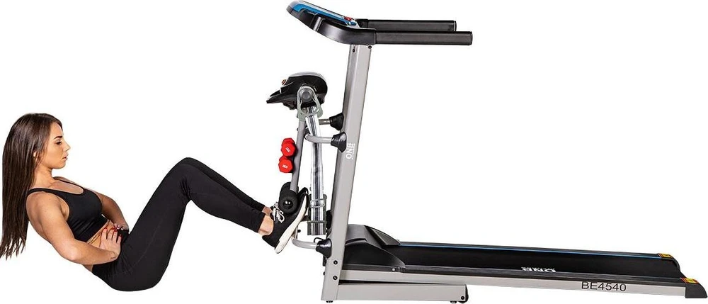 Elektrinis bėgimo takelis su masažuokliu One Fitness BE4540