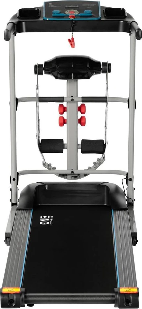 Elektrinis bėgimo takelis su masažuokliu One Fitness BE4540