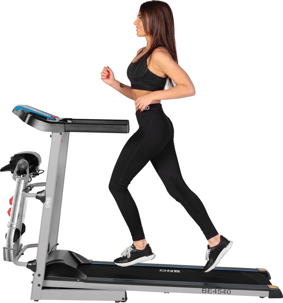 Elektrinis bėgimo takelis su masažuokliu One Fitness BE4540