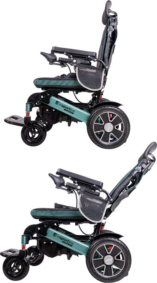 Elektrinis vežimėlis inSPORTline Hawkie Evo Plus II su reguliuojama atlošu 700 W