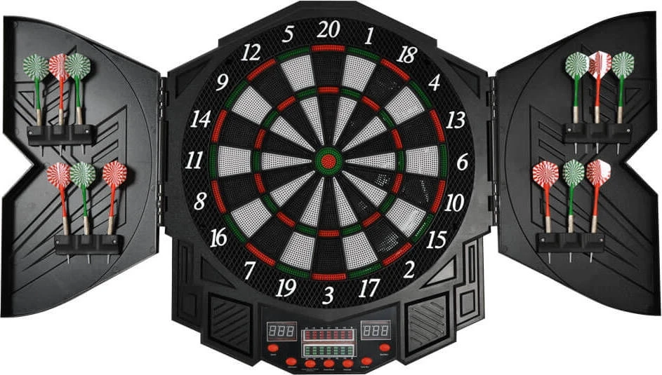 Elektroninis smiginio taikinys, 12 strėlyčių komplektas Worker WJ300 Darts