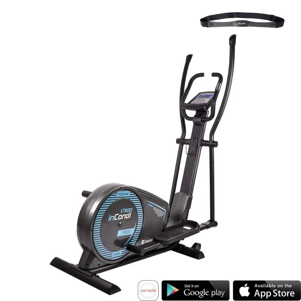 Elipsinis treniruoklis inSPORTline inCondi ET600i PRO (iki 200kg, smagr. 8kg)