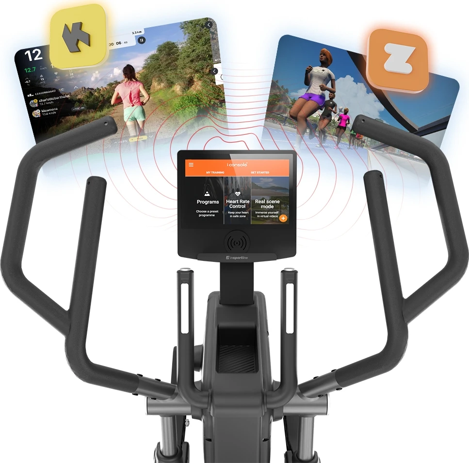 Elipsinis treniruoklis inSPORTline ZenStride 1200