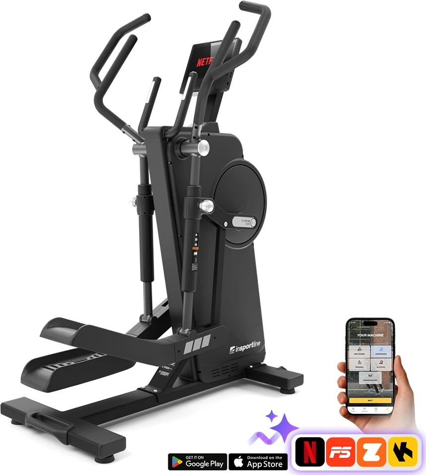Elipsinis treniruoklis inSPORTline ZenStride 1200
