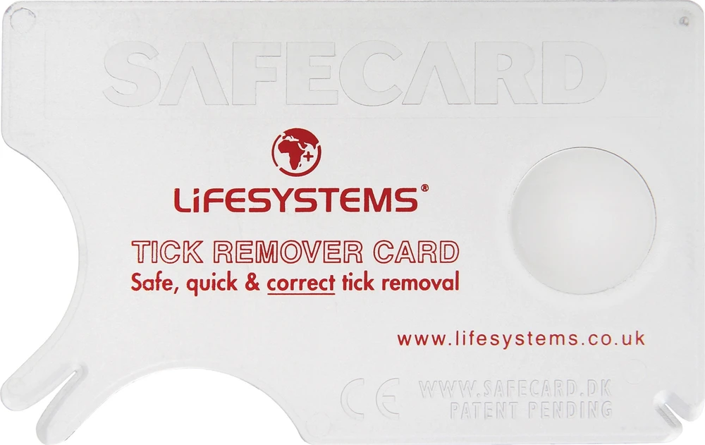 Erkių traukimo įrankis Lifesystems Tick Remover Card