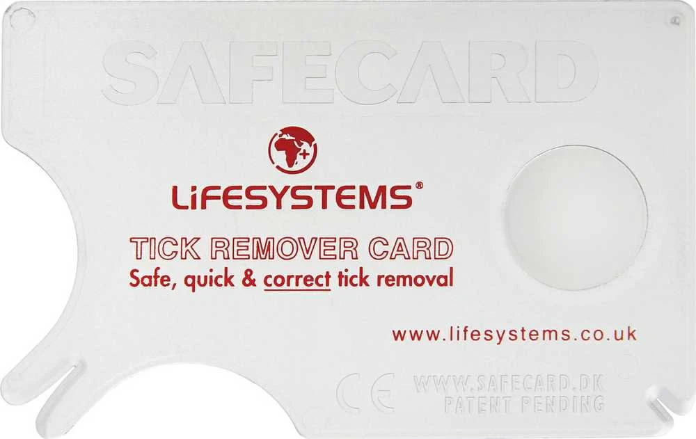 Erkių traukimo įrankis Lifesystems Tick Remover Card