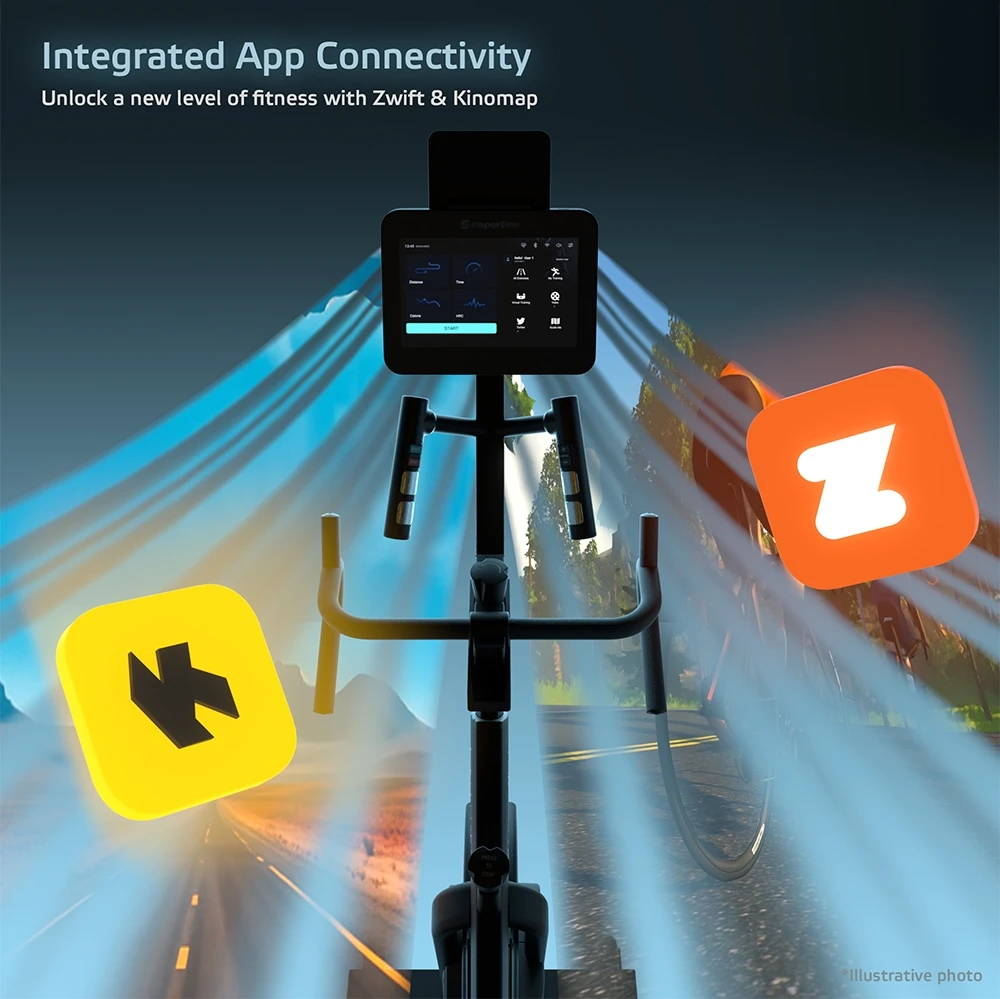 Dviratis treniruoklis inSPORTline ZenRoute 300
