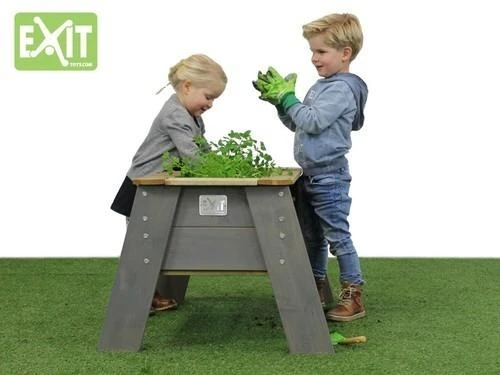 EXIT Aksent Kids Planter Table L Table planter Freestanding Wood Pilkas Outdoor