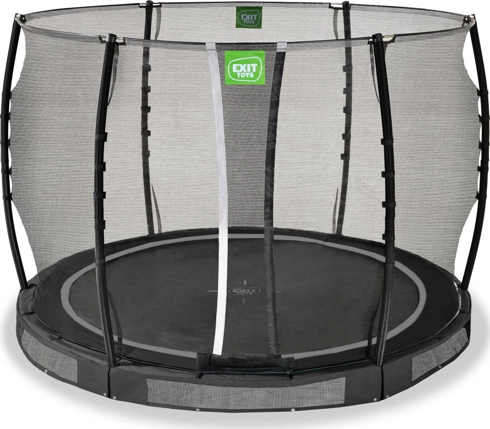 EXIT Allure Classic įleidžiamas batutas ø305 cm, juodas