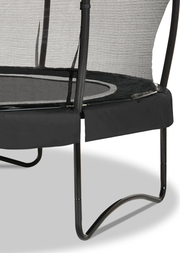 Batutas EXIT Allure Premium ø305 cm su apsauginiu tinklu, juodas