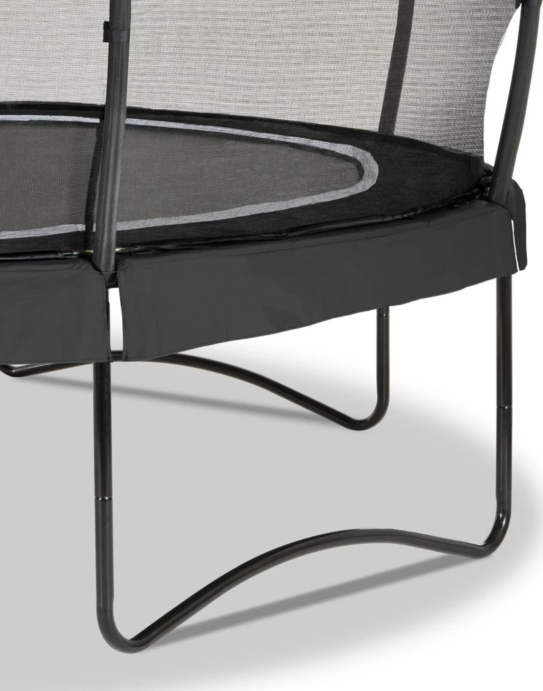 Batutas EXIT Allure Premium ø427 cm su apsauginiu tinklu, juodas