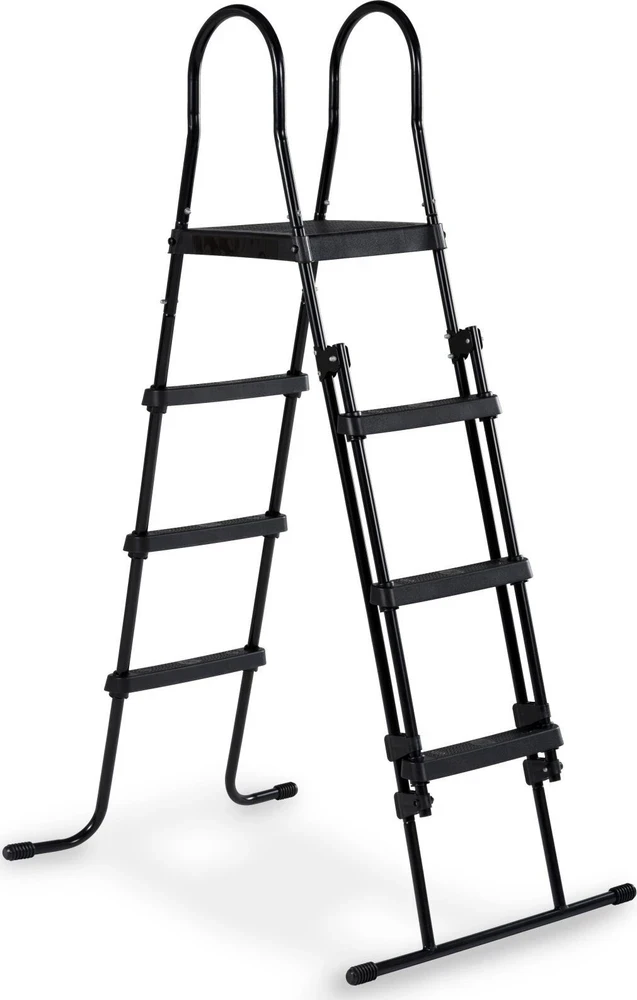 EXIT baseino kopėčios 108–122 cm rėmo aukščiui, juodos