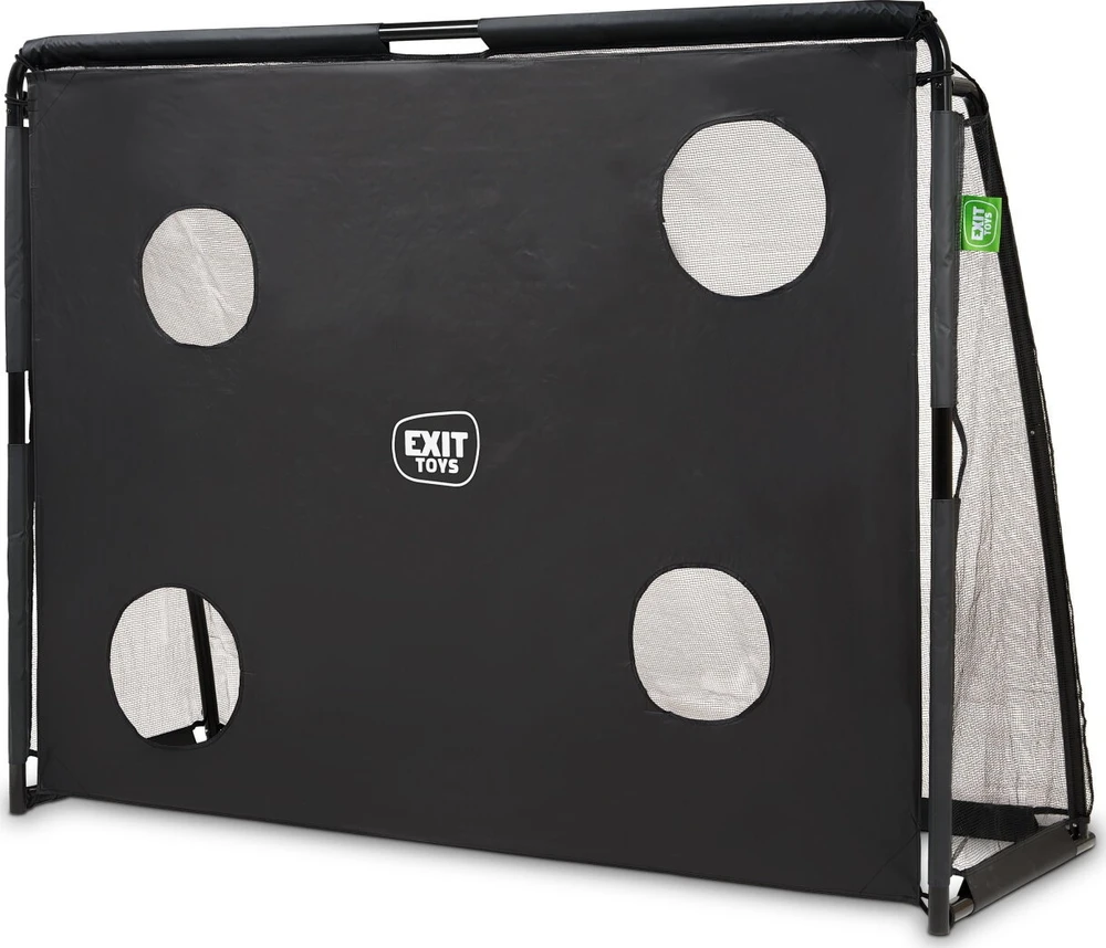 EXIT Coppa plieniniai futbolo vartai 220x170 cm, juodi