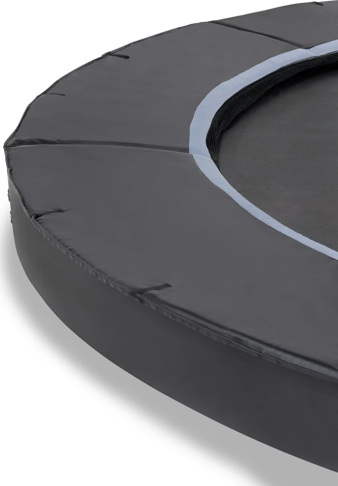 EXIT Dynamic įleidžiamas sportinis batutas ø427 cm – juodas