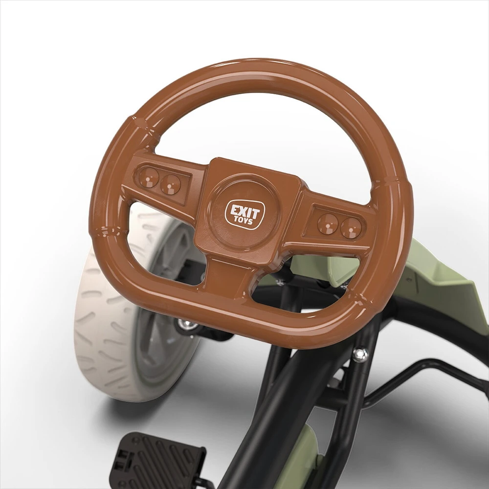 EXIT Foxy PedalGo-Kart - Retro Žalias