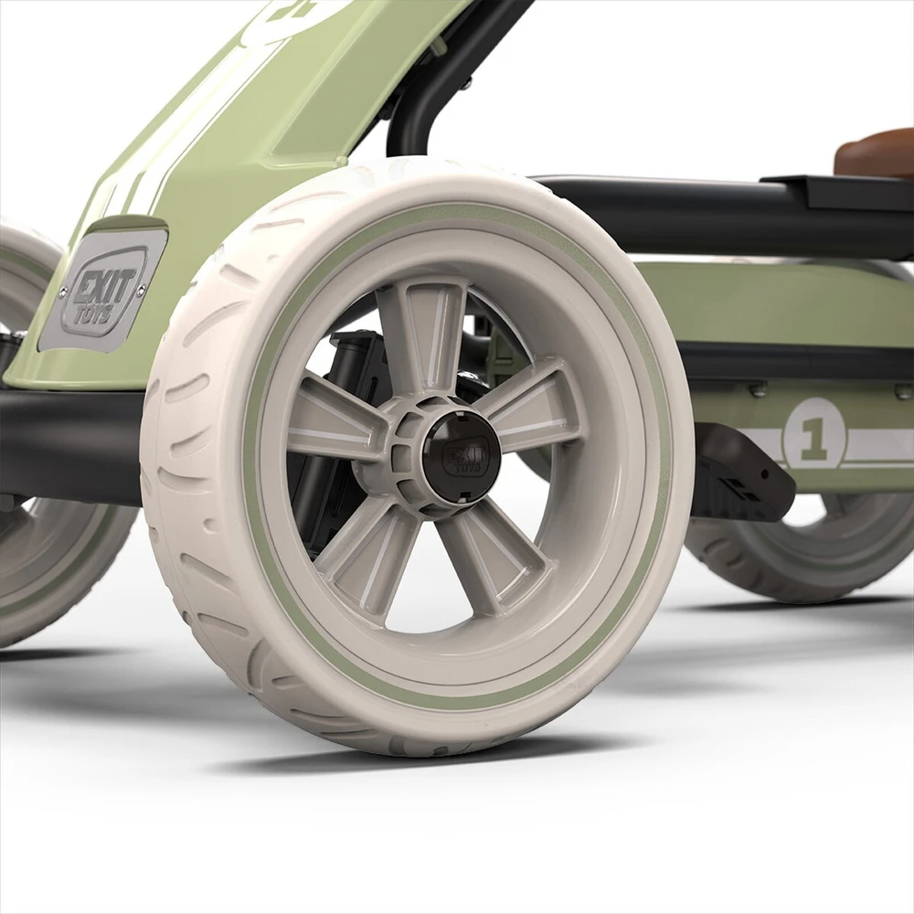 EXIT Foxy PedalGo-Kart - Retro Žalias