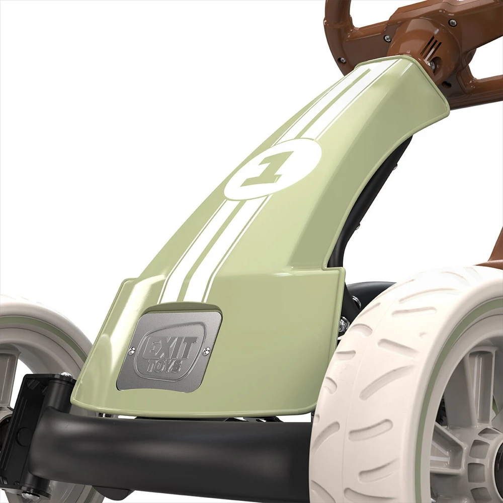 EXIT Foxy PedalGo-Kart - Retro Žalias