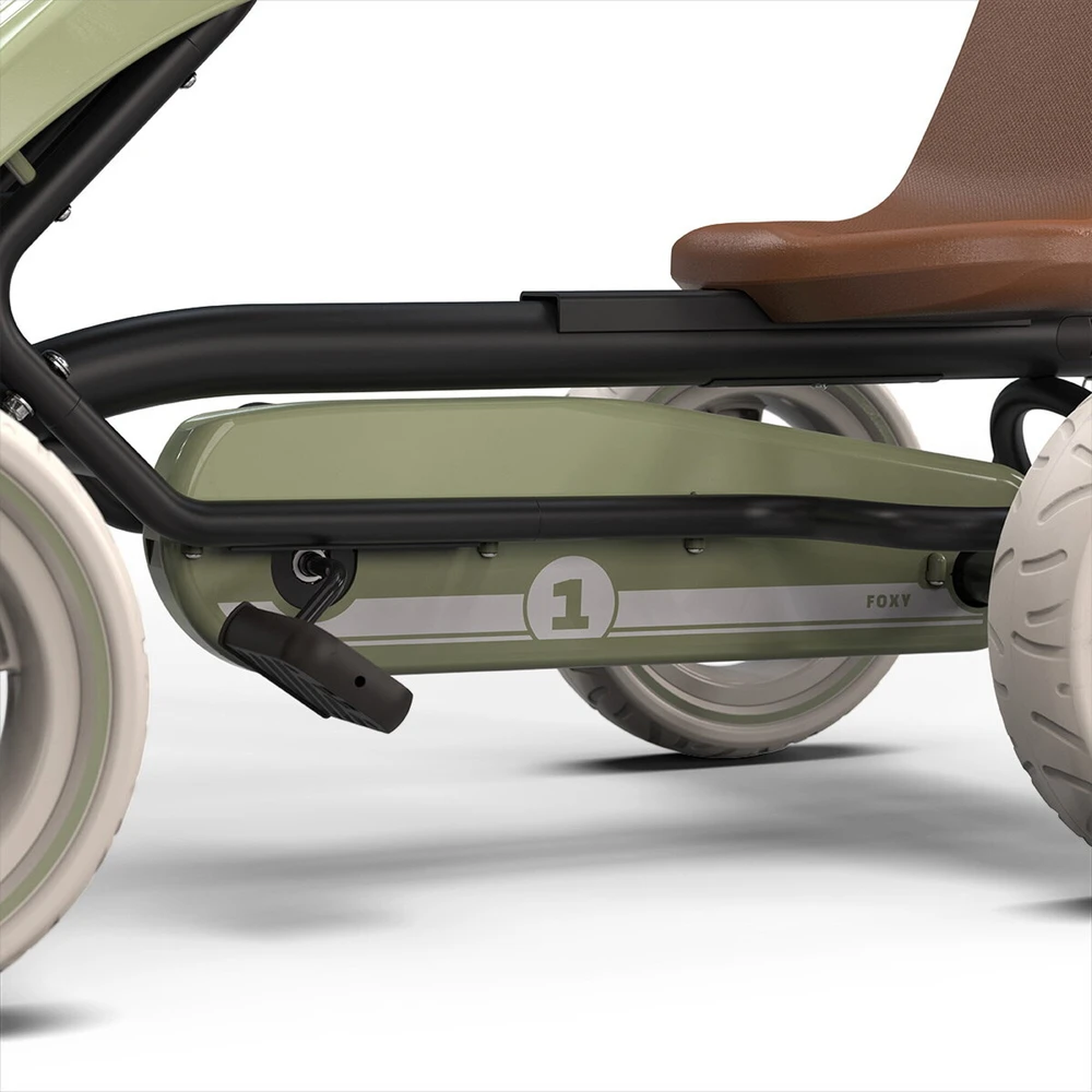 EXIT Foxy PedalGo-Kart - Retro Žalias