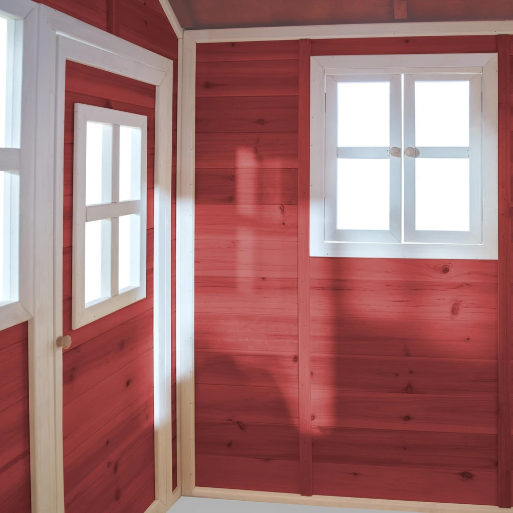 EXIT Loft 100 medinis žaidimų namelis – raudonas